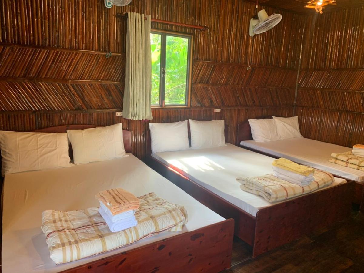 Bungalow - Homestay Lang Be Ben Tre Buitenkant foto