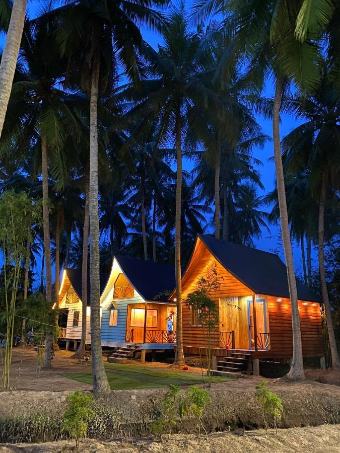 Bungalow - Homestay Lang Be Ben Tre Buitenkant foto