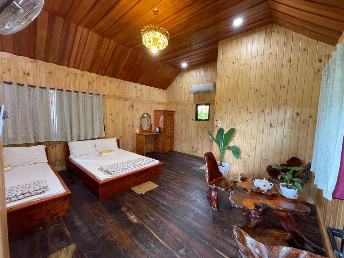 Bungalow - Homestay Lang Be Ben Tre Buitenkant foto