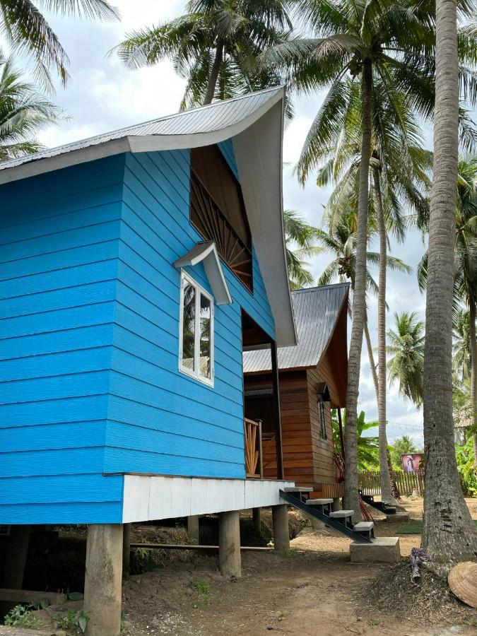 Bungalow - Homestay Lang Be Ben Tre Buitenkant foto