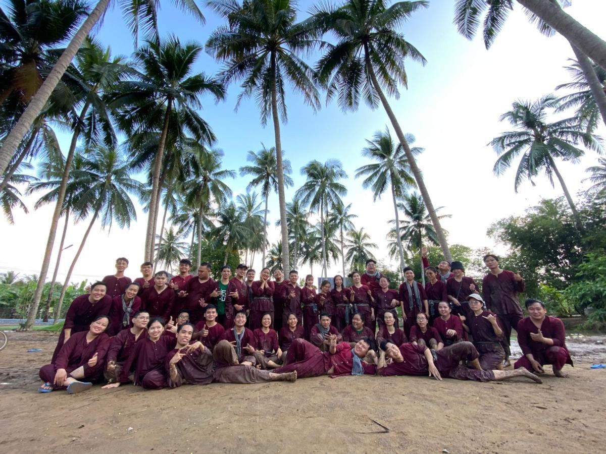 Bungalow - Homestay Lang Be Ben Tre Buitenkant foto